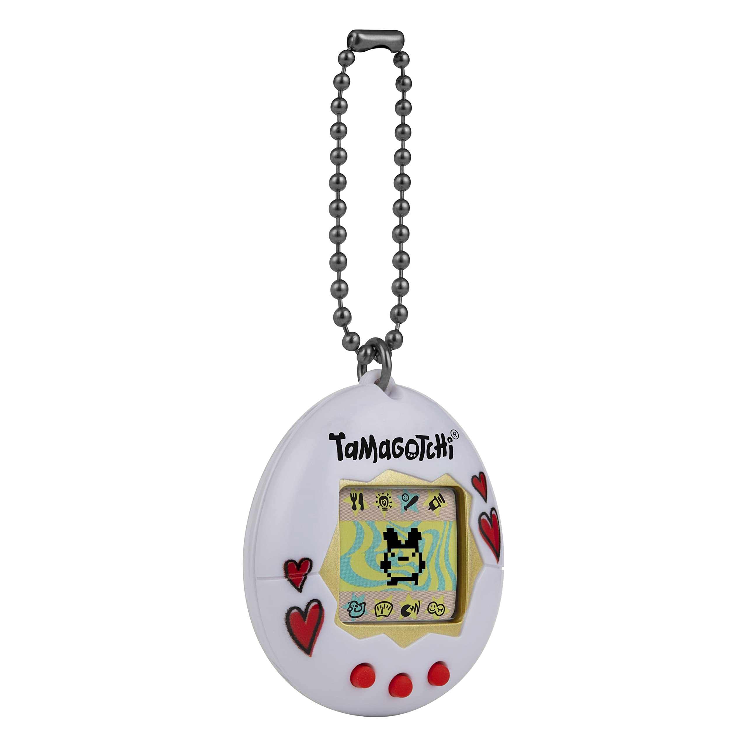 Tamagotchi - Original - Gen2 Hearts (Updated Logo)