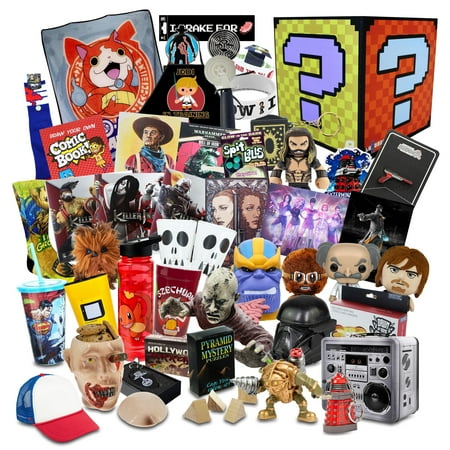 UPC: 0849795066125 | Fan Bundle Top Secret Gargantuan Mystery Box | 30+ Geeky Gifts! | $300+ Value