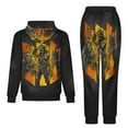 thumbnail image 2 of Apex Legends Unisex Adult Sweatsuits Hoodie & Sweatpants Long Sleeve Hooded Sweatshirt Matching Joggers Tracksuit Sets 2XL, 2 of 9