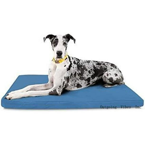 Tough Orthopedic Dog Crate Pad Washable, Durable And Waterproof Dog