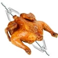thumbnail image 4 of Four de Rôtissoire de Gril Pièces de Friteuse à Air Chaud Acier Inoxydable Rôtir Fourchette de Poulet Poisson Viande Fournitures Grillées Four Rôtir Cuisine Accessoires de Poulet Rotatifs, 4 of 5