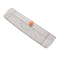 thumbnail image 1 of Graflsoa Aibecy Manual A4 Paper Cutter with Straight Slide Blade, Portable Design in Black/White/Blue, ABS Material, 30cm Cutting Width, 8-Sheet Capacity, Lightweight at 127g, 1 of 6