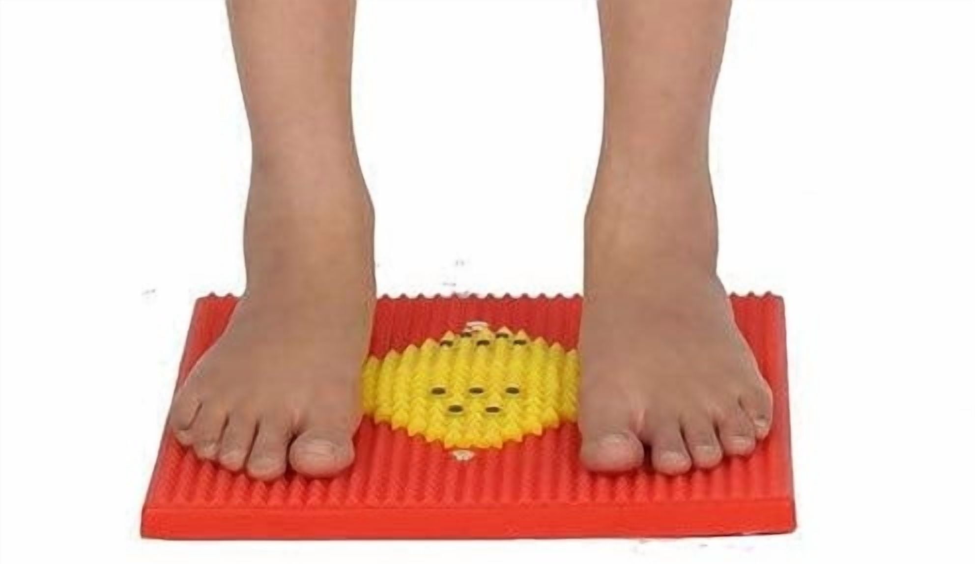 Acupressure combo kit with foot mat, new face roller and thumb pressure tool