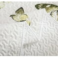 thumbnail image 6 of Butterfly Quilt Set King Size - Lightweight Soft Bedspread for Bedroom Farmhouse Decor - Includes Quilt and Shams, 6 of 8