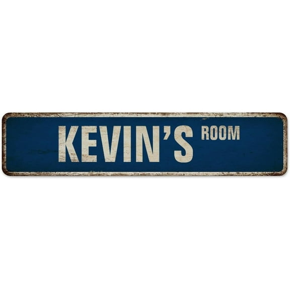 Custom Metal Tin Sign Custom Name Room Wall Decor Metal Plaque for Business Men Terrace Preschool Kindergarten 1st Grade Art Poster Gift for Entryway 4"x16"