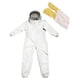 thumbnail image 5 of Chaqueta de apicultura Traje de protección de apicultura Mono con guantes Apicultor Guantes de lona XL, 5 of 9