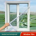 thumbnail image 4 of Winter warm curtains, insulated windproof sealed windows, transparent thick plastic, cold proof and insulated, screen windows, 4 of 6