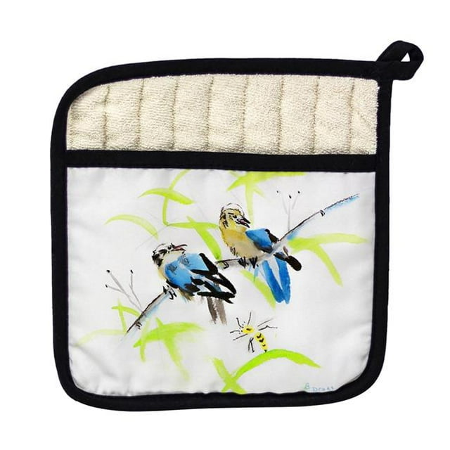 Betsy Drake PT018 Birds & Bees III Pot Holder