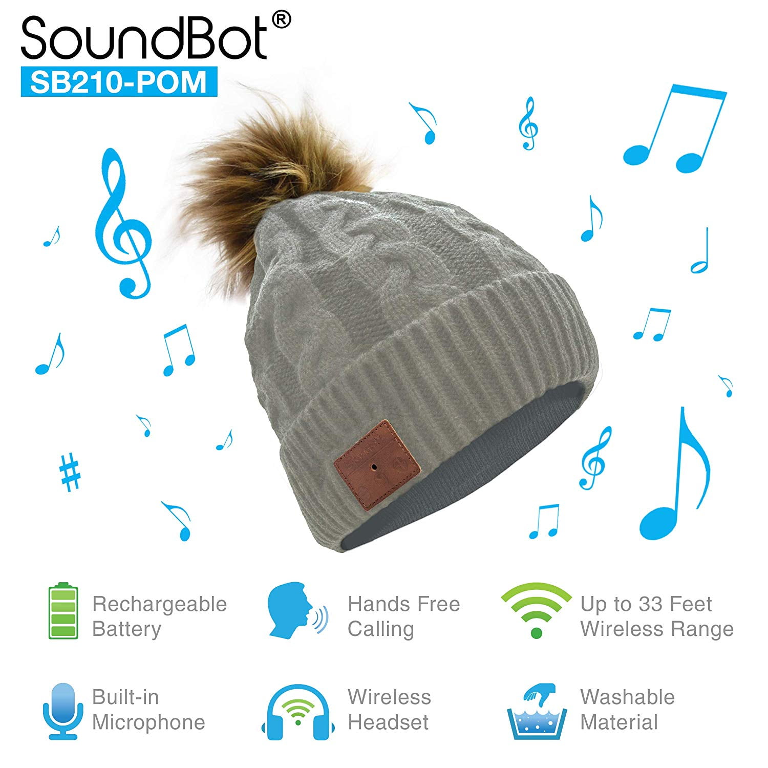 soundbot wireless smart beanie