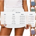thumbnail image 3 of Noric Women's 2026 Skorts Comfy Summer High Waisted Drawstring Pocketed Casual Layered Crinkle Tennis with Built in Shorts Trendy, 3 of 6
