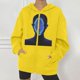 thumbnail image 2 of Chaqueta con capucha Punk suelta con cremallera y estampado de Halloween para mujer, abrigo, sudaderas con capucha, abrigo Pompotops qwe15515, 2 of 7