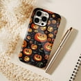 thumbnail image 6 of Halloween Pumpkin Jack-o'-Lantern Phone Case for iPhone 11/12/13/14/15/16 (Pro Max/Plus) – Waterproof Durable Silicone Case with Spooky Design, Perfect for Festive Season, 6 of 9