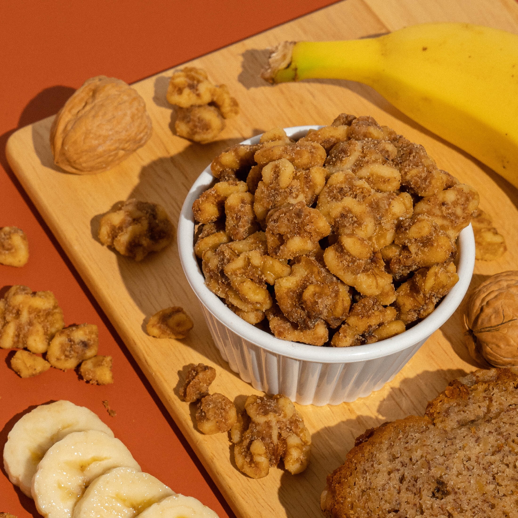Earthside Farms Banana Bread Walnuts 4 oz - Pack of 10