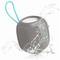 thumbnail image 1 of wonima11 Portable Wireless Speaker, BT5.3, IPX6 Waterproof,Stereo Sound, RGB Lights,TWS Pairing,TF-Card in, for Home Theater, Party,Outdoor Travel (Gray), 1 of 1