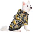 thumbnail image 2 of Fotbe Excavator At Work Sudadera con Estampado para Perros Pequeños – Suéter con Capucha para Mascotas, Tela Suave de Forro Polar con Bolsillo-Small, 2 of 7