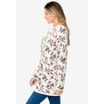 thumbnail image 3 of Woman Within Plus Size Ultra Soft Waffle Thermal Sweatshirt, 3 of 3