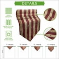 thumbnail image 5 of Retro American Flag Table Runner Linen Burlap Table Runner 70 Inches Long Vintage Shabby US Flag Dresser Scarves for Kitchen Island Coffee Dining Room Party Wedding Banquet Holiday Decoration 13"x70", 5 of 8