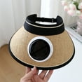 thumbnail image 5 of Solar Fan Hat Sun Visor Hat Detachable Solar Charging Fan Built-in Wide-brimmed Hat UPF 50+ Solar Fan For Summer Hat Mountaineering And Fishing Hat, 5 of 7