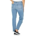 thumbnail image 2 of Celebrity Pink Juniors High Rise Slim Straight Jeans 27", 2 of 4