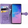 thumbnail image 2 of Funda tipo libro de piel premium, compatible con iPhone, morado claro Adepaton FRWJ-SY220-12, 2 of 5