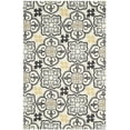 thumbnail image 2 of SAFAVIEH Four Seasons Katelynn Damask Polyester Area Rug, Grey/Ivory, 3'6" x 5'6", 2 of 6
