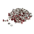 thumbnail image 3 of Rongfmy 50pcs Snap Button Rivets Leather Craft for Garment Accessories 7mm Red, 3 of 7
