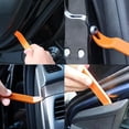 thumbnail image 5 of Auto Door Clip Panel Trim Removal Tool Kits Navigation Plastic Seesaw Conversion Tool Car Removal Trim Clip Dashboard RepairTool(4PCS Yellow), 5 of 6
