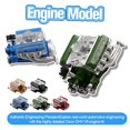 thumbnail image 2 of Kit Moteur Authentique Cison OHV V8, Modèle Miniature DIY, Éducatif & de Collection, Cadeau Parfait pour les Amateurs de Voitures, 2 of 7