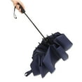 thumbnail image 5 of LEORX Blue Reflective Outdoor Umbrella Foldable Windproof Water Resistant with Non Slip Handle, 5 of 6