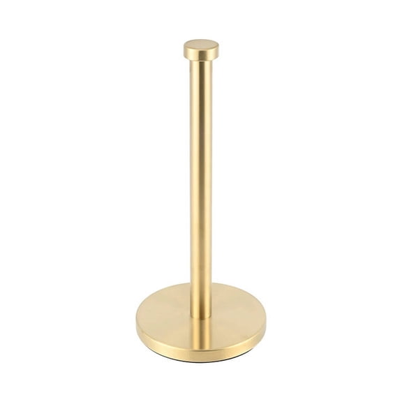 GASTROPOD Gold Paper Towel Holder Premium Gold Finish Paper Towel Holder Countertop No Drilling Required Stylish and Practical Countertop Paper Towel Holders