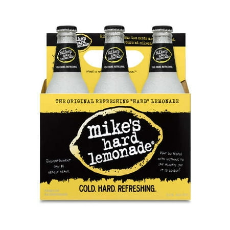 Mike's Hard Lemonade Adult Malt Beverage, 6 pack, 11.2 fl oz - Walmart.com