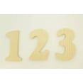thumbnail image 1 of Package of 1, 6 Inch X 1/2" Baltic Birch "0 (Zero)" Plywood Numbers In The Goudy Heavy Font | Thick For Art & Craft Project, Made in USA, 1 of 1