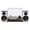 Walnut / White Walnut, variant on Fluance RT81+ Elite HiFi Vinyl Turntable (Walnut) and Ai41 Powered Bookshelf Speakers (White Walnut) Bundle: High Fidelity Sound, Integrated Amplifier, Audio Technica Cartridge