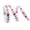 Red, variant on 5 Yards Patriotic Ribbon, Thin Lightweight Red White Blue Star Heart Print with Stiff Wired Edge, Easily Cut Flexible for 4th of July Independence Day DIY Crafts Wreath Bow Party Decor, White