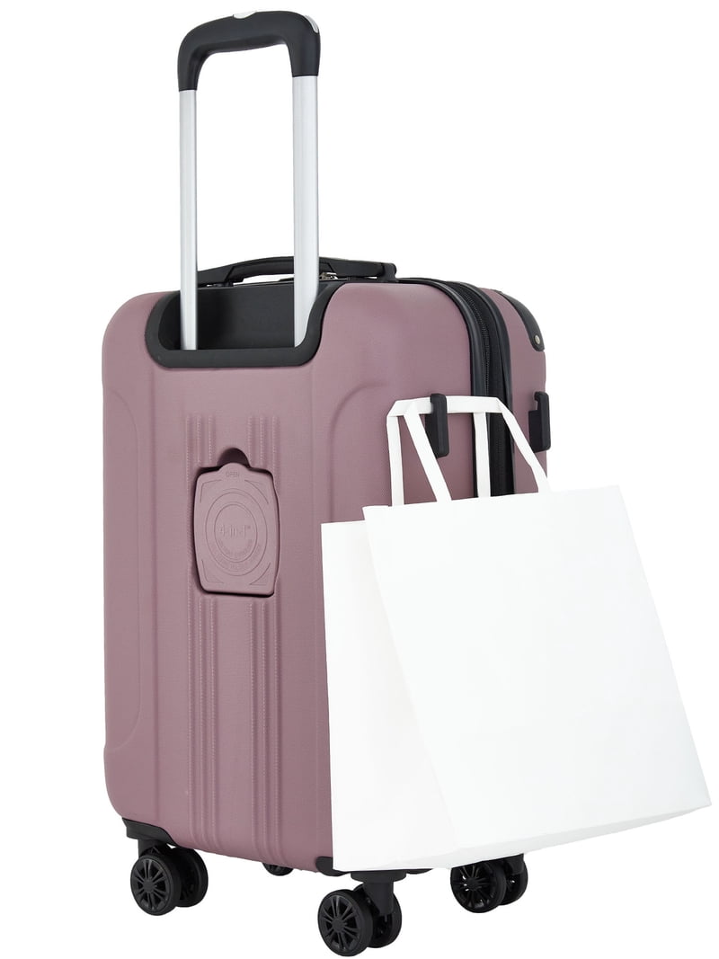 Travelers Club 3-Piece ABS Spinner Expandable Luggage Set w/ Cup