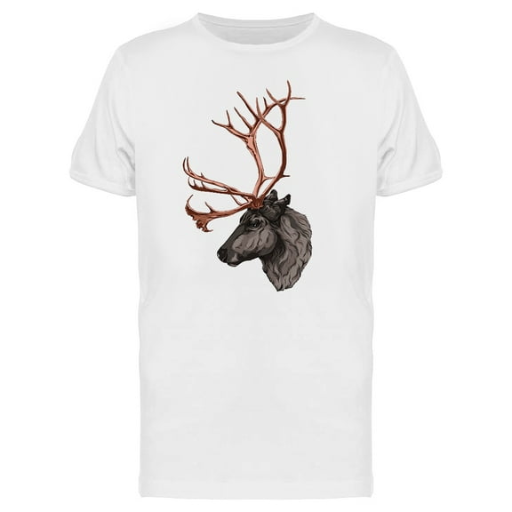 Deer Illustration Tee Men's -Image by Shutterstock