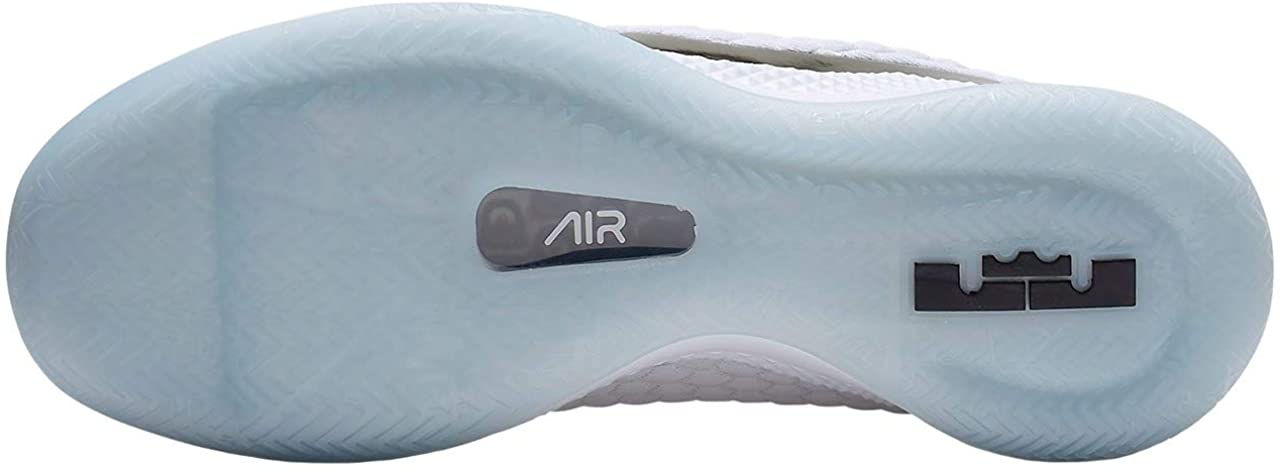 Nike Men's Lebron Witness III PRM Basketball Shoe (8.5 M US, White/Black/Half Blue) - image 5 of 6