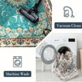 thumbnail image 4 of SUSUZI 5.3 x 7.5 feet Area Rugs for Living Room, Machine Washable Bohemian Retro Rugs, Low Pile Chenille Printed Carpet, 4 of 9