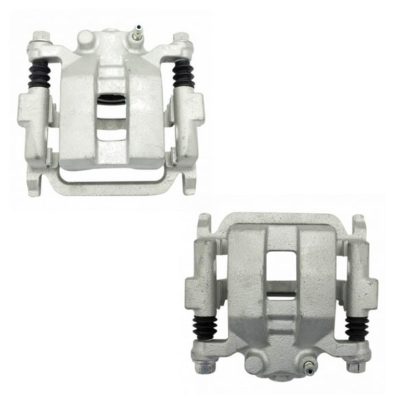 TRQ Rear Brake Caliper Set Compatible with 2005-2007 INFINITI G35 2006-2009 M35 M45 Nissan 350Z