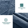 thumbnail image 3 of Twin Quilt Set - Lightweight Summer Bedspread Bedding Set for All Season, 2 Piece (1 Quilt, 1 Pillow Sham), 3 of 10