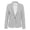 Light Gray Heather, variant on Womens Knitted Blazer