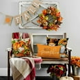 Fall Decorative Pillowcases Pumpkin Thanksgiving Pillowcases Orange