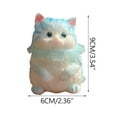 thumbnail image 3 of Small Cats Squeeze Pinching Toy Ornament for Kids Adults Stress Relief Sensory Fidget Toys for Anxiety Birthday Party Favors Classroom Prizes Stocking Stuffers Goodie Bag Fillers, 3 of 9