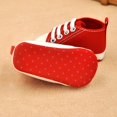 thumbnail image 6 of Infant Baby Girls Boys Canvas Shoes Soft Sole Toddler Slip On Newborn Crib Moccasins Casual Sneaker First Walkers Skate Shoe, 6 of 8