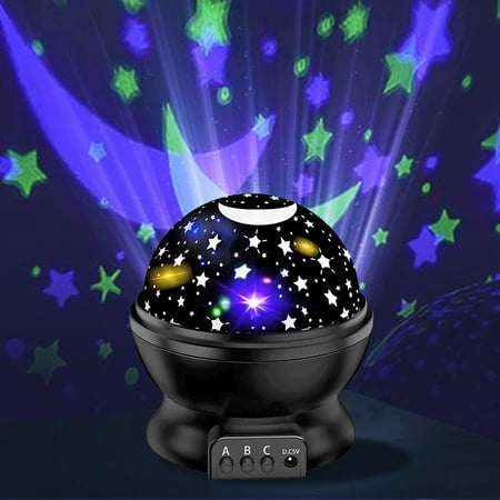 

Tissouoy Rotating Romantic Starlight Projector LED Starry Sky Table Night Lamp Decoration