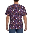 thumbnail image 3 of Bixox Men's Halloween Sweet Candy Printed Short Sleeve Skinny Athletic T-Shirt, 3 of 6