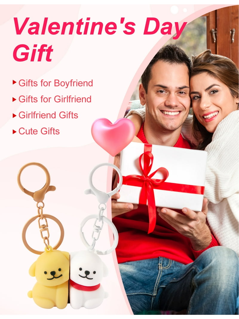 Keychains Magnetic Matching Keychains for Couples Cartoon Animal