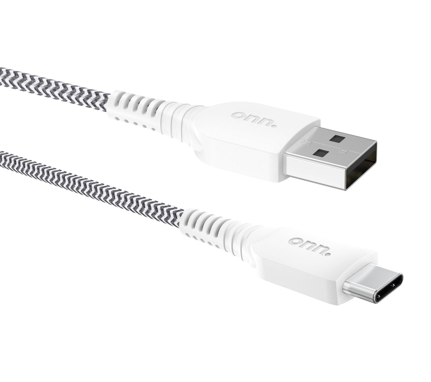 Câble USB tressé à haut débit certifié USB-C vers USB de 1,8 m/6 pi de Onn.