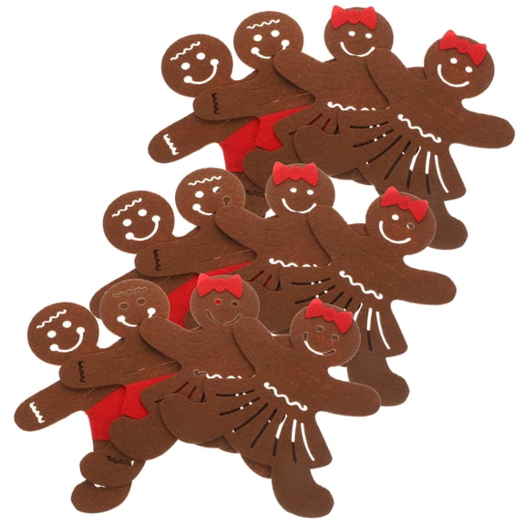 Soimiss Adorable Gingerbread Cutlery Bag Assorted Color Premium Fabric