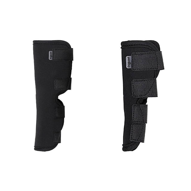 Soporte para piernas para perros, vendajes flexibles para pérdida de estabilidad por artritis Negro S XL Zulema Protector de ortesis de codo de pierna